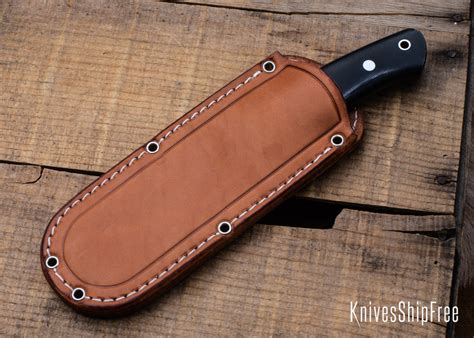 Leather sheath included. . Custom sheaths for bark river knives